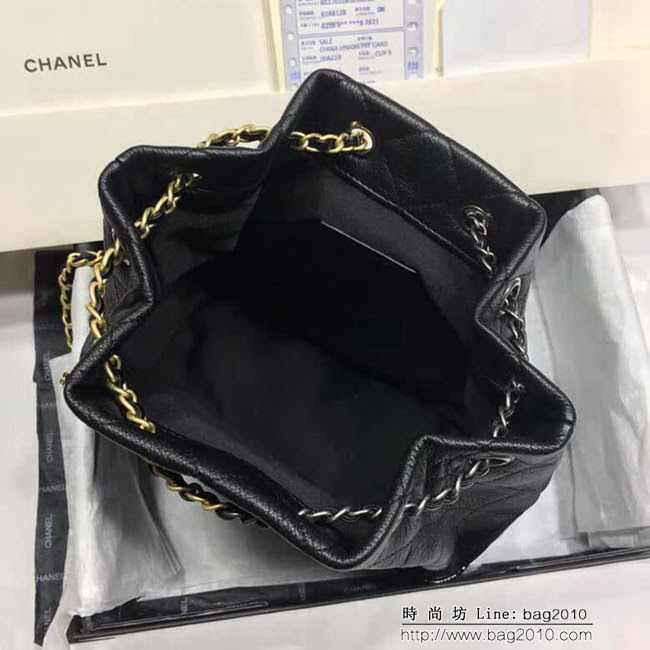 香奈兒CHANEL 94485 2018最新鹿皮漸變漆皮鏈條背包 正品開模 比拼專櫃 DSC1410